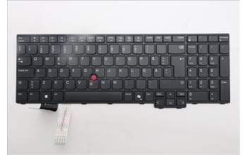 Lenovo 5N21Q49811 Keyboard Internal, Swedish/Finnish, Black, Non_Backlight, w/Number