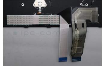 Lenovo 5N21Q49823 Keyboard Internal, Nordic, Black, Non_Backlight, w/Number