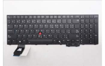 Lenovo 5N21Q49832 Keyboard Internal, Arabic, Black, Backlight, w/Number
