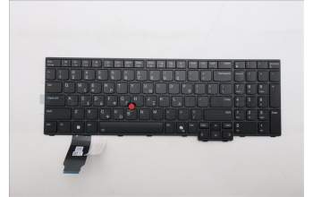 Lenovo 5N21Q49839 Keyboard Internal, Greek, Black, Backlight, w/Number