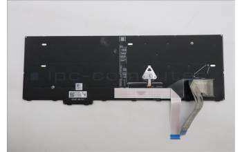 Lenovo 5N21Q49858 Keyboard Internal, Estonian, Black, Backlight, w/Number