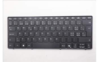 Lenovo 5N21Q56447 Keyboard Internal, Swiss, Black, Non-Backlight, UK