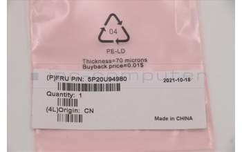 Lenovo 5P20U94980 PAD T-FLEX_360_27.5X7.5X1.5MM,L