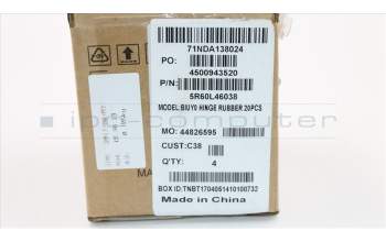 Lenovo 5R60L46038 RUBBER Rubber hinge C 80S7 20PCS