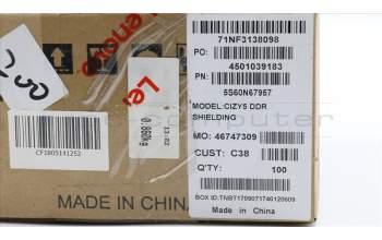 Lenovo 5S60N67957 Shielding of Memory C 80X7