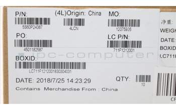 Lenovo 5S60P24387 SCHUTZ L80YY DDR4 ABDECKUNG