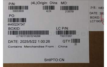 Lenovo 5S60S36639 SHIELD L 83KY DDR_SHIELDING