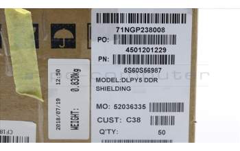 Lenovo 5S60S56987 DDR-Schutz C 81HD