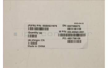 Lenovo 5SB0S31976 Speaker W 82RA