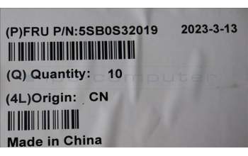 Lenovo 5SB0S32019 Speaker R&L C 82YA