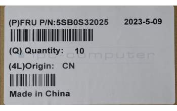 Lenovo 5SB0S32025 Speaker R&L C 82Y3