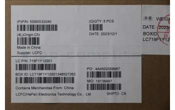 Lenovo 5SB0S32040 SPEAKERINT L 83G0 (L+R)