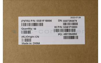 Lenovo 5SB1F18006 SPEAKERINT FRU Speaker 13xG2 3411 YG