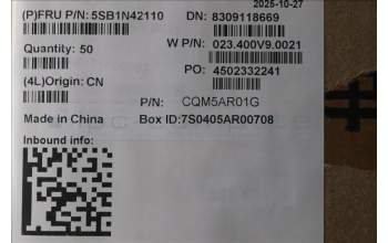 Lenovo 5SB1N42110 SPEAKERINT CS24 SPK,L16,3209T30E