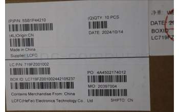 Lenovo 5SB1P44210 CS25,SPK,TM2,3813T30X,LS