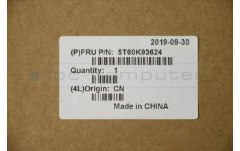 Lenovo 5T60K93624 TOUCHPAD TouchpadModule W 80RV W/Cable