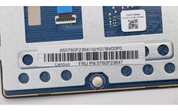 Lenovo 5T60P23647 TOUCHPAD T/P 3N 81A4 W/mylar/cable Blue