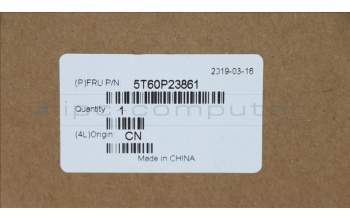 Lenovo 5T60P23861 T/P 3N 81A4 W/mylar/cable White