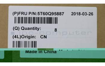 Lenovo 5T60Q95887 TOUCHPAD TouchpadModule C 81CTW/Cable CO