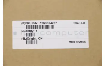 Lenovo 5T60S94237 TOUCHPAD TouchPad W 82GV W/CABLE IB