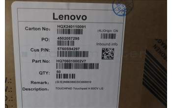 Lenovo 5T60S94297 TOUCHPAD Touchpad H 83CV LG