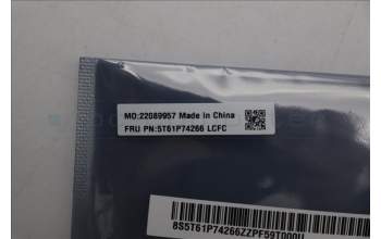 Lenovo 5T61P74266 CS25 3+2bCP, Mylar, Elan PCB, Black, Non_NFC, SOVP&MP