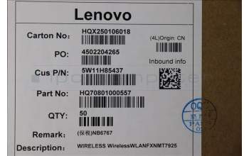 Lenovo 5W11H85437 WIRELESS Wireless,WLAN,FXN,MT7925