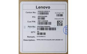 Lenovo 5W11H85508 Wireless,WLAN,FL,8852BE-VD