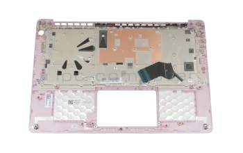 5WXM1 Original Dell Tastatur inkl. Topcase DE (deutsch) schwarz/pink