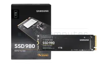Samsung 980 MZ-V8V1T0BW PCIe NVMe SSD Festplatte 1TB (M.2 22 x 80 mm)