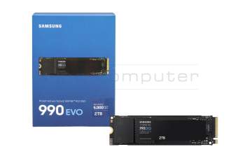 Samsung 990 EVO MZ-V9E2T0BW PCIe NVMe SSD Festplatte 2TB (M.2 22 x 80 mm)