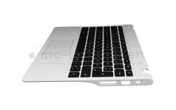 60.MKEN7.003 Original Acer Tastatur inkl. Topcase DE (deutsch) schwarz/weiß