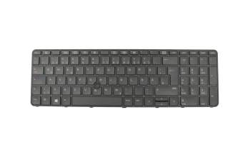 6037B0114304 Original IEC Tastatur DE (deutsch) schwarz mit Backlight und Mouse-Stick
