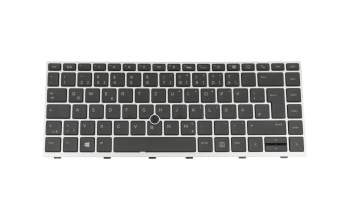 6037B0138904 Original HP Tastatur DE (deutsch) schwarz mit Backlight und Mouse-Stick