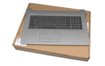 6037B0144704 Original HP Tastatur inkl. Topcase DE (deutsch) schwarz/silber ODD