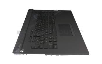 6037B0194112 Original Asus Tastatur inkl. Topcase DE (deutsch) schwarz/schwarz mit Backlight