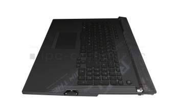 6051B1402811 Original Asus Tastatur inkl. Topcase DE (deutsch) schwarz/schwarz mit Backlight