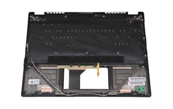 6053B1886801 Original Asus Tastatur inkl. Topcase US (englisch) schwarz/schwarz mit Backlight