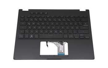 6053B1886901 Original Asus Tastatur inkl. Topcase DE (deutsch) schwarz/schwarz mit Backlight