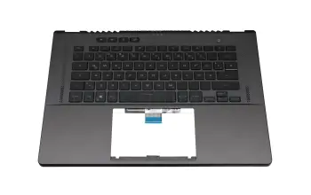 6053B1909601 Original Asus Tastatur inkl. Topcase DE (deutsch) schwarz/grau mit Backlight