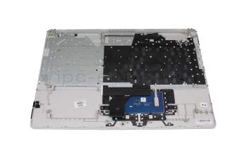 6070B1308113 Original HP Tastatur inkl. Topcase FR (französisch) silber/silber (DVD) (PTP)