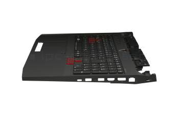62504F14K201 Original Acer Tastatur inkl. Topcase DE (deutsch) schwarz/schwarz mit Backlight