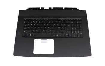 63000101KC01 Original Acer Tastatur inkl. Topcase SF (schweiz-französisch) schwarz/schwarz mit Backlight