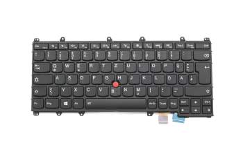 63N007E Original Lenovo Tastatur DE (deutsch) schwarz mit Backlight und Mouse-Stick