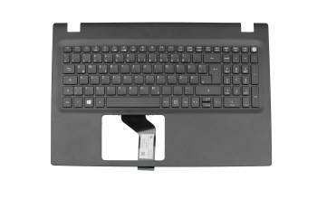 64505F61K201 Original Acer Tastatur inkl. Topcase DE (deutsch) schwarz/schwarz