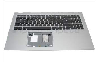 Acer 6B.A1DN2.015 Tastatur inkl. Topcase silber.mit Tastatur schweizer.BL