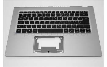 Acer 6B.A2KN2.014 Tastatur inkl. Topcase silber.mit Tastatur GERMAN