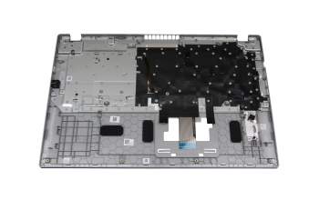 6B.A5GN2.014 Original Acer Tastatur inkl. Topcase DE (deutsch) schwarz/silber mit Backlight