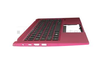 6B.ACSN2.014 Original Acer Tastatur inkl. Topcase DE (deutsch) schwarz/rot mit Backlight