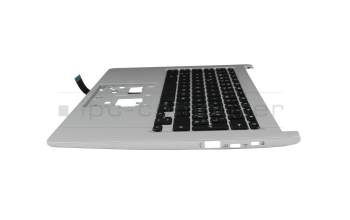 6B.AUEN7.019 Original Acer Tastatur inkl. Topcase CH (schweiz) schwarz/silber